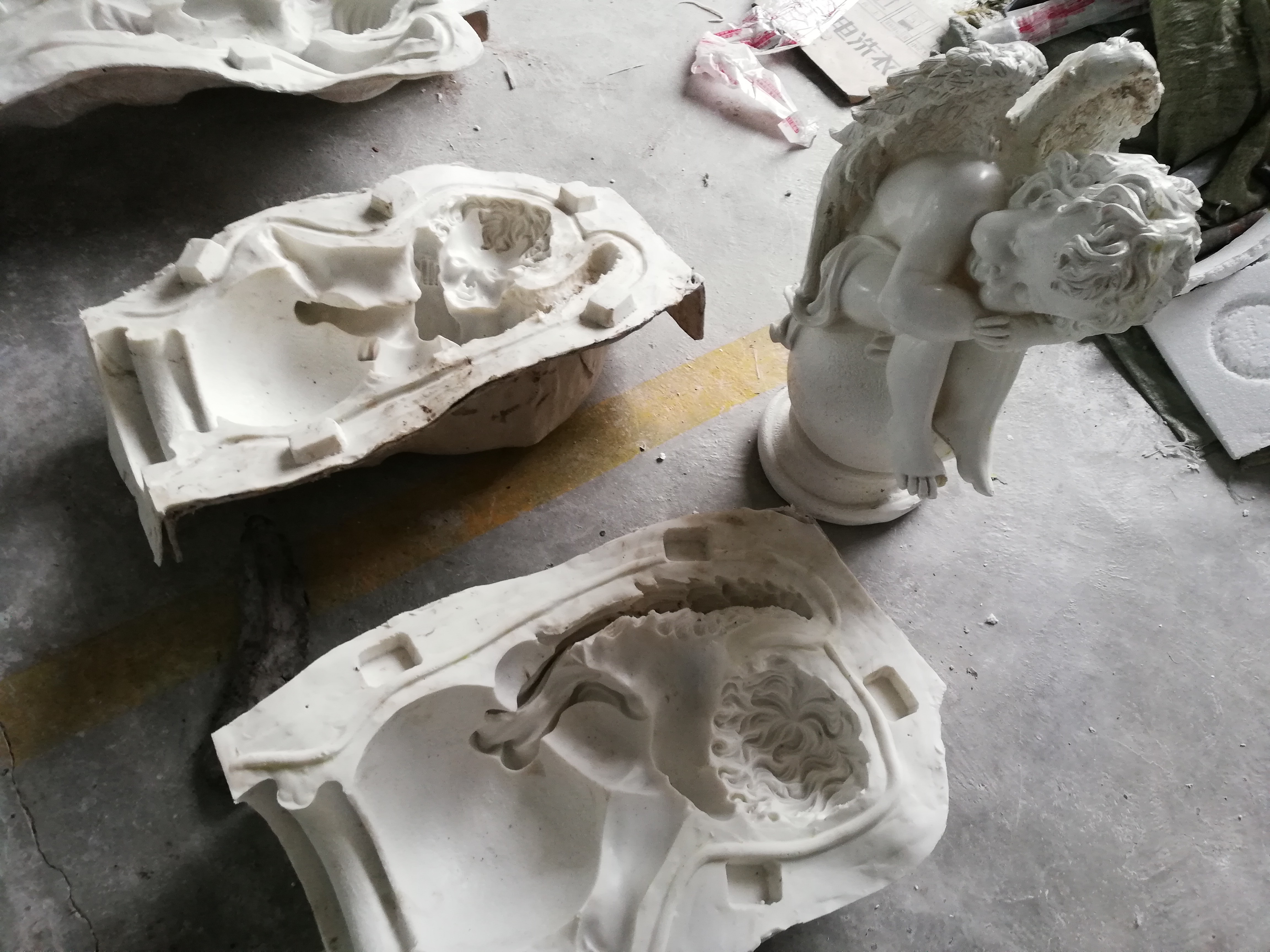 縮合型模具硅膠怎么開分片模 ？